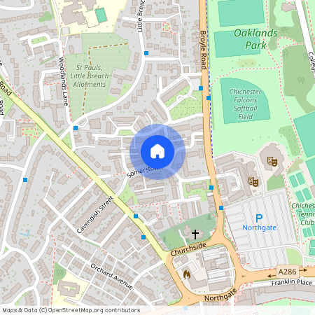 2 bedroom First Floor Flat in Chichester