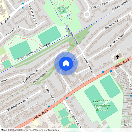 Knowsley Road, Hoole, Chester, CH2