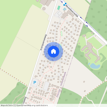 Verspreide huizen Baarschot, 5087 TK, Westelbeersedijk, Diessen