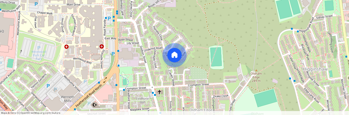 Shadowbrook Close, Oldham, Greater Manchester, OL1