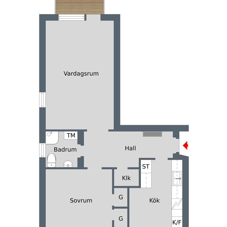 Domaregatan, Tranås - Photo 2