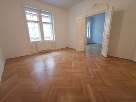 Unbefristete 3-Zimmer Altbau-Wohnung nahe Alois-Drasche-Park in 1040 Wien zu mieten - Photo 4