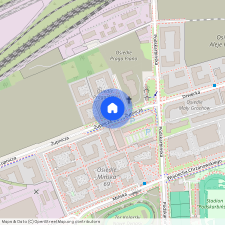 Żupnicza 25, Grochów, Praga-Południe, Warszawa, mazowieckie