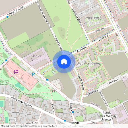 Karola Taylora, Szamoty, Ursus, Warszawa, mazowieckie