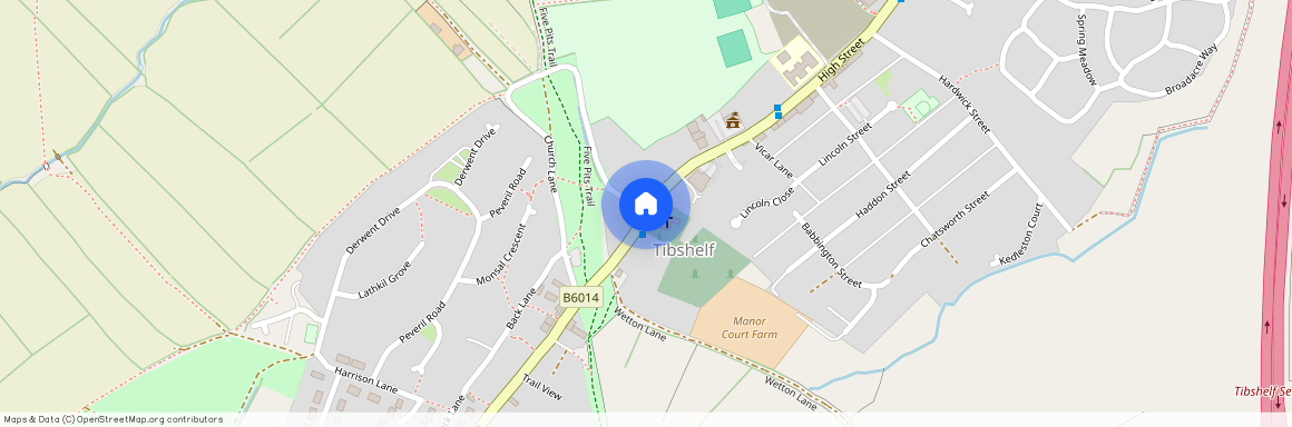 Tibshelf, Alfreton DE55