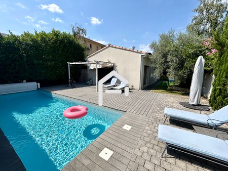 A louer : Villa T4 meublé à Toulouse avec jardin et piscine - Photo 2