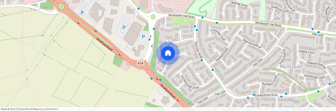 Rainsbrook Drive, Shirley, Solihull, West Midlands, B90