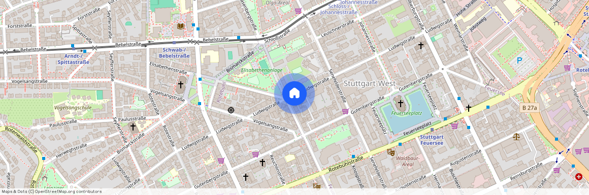 Ludwigstraße 53, 70176 Stuttgart - Stuttgart-West