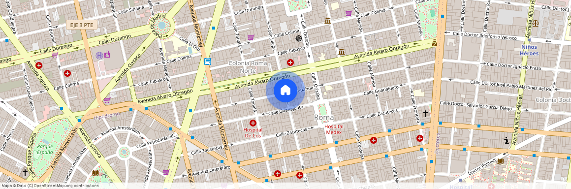 Jalapa, Roma Norte, Ciudad de México, Departamento, Ciudad de México