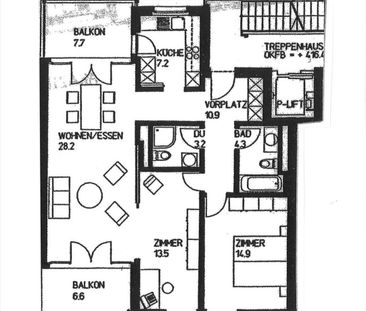 31/2 ZI-WOHNUNG À ZÜRICH - KREIS 8 SEEFELD/MÜHLEBACH, MEUBLÉ, TEMPO... - Foto 3