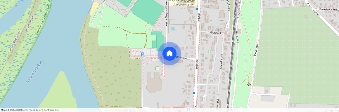 Wodnika, Gryfino, Gryfino, gryfiński, zachodniopomorskie