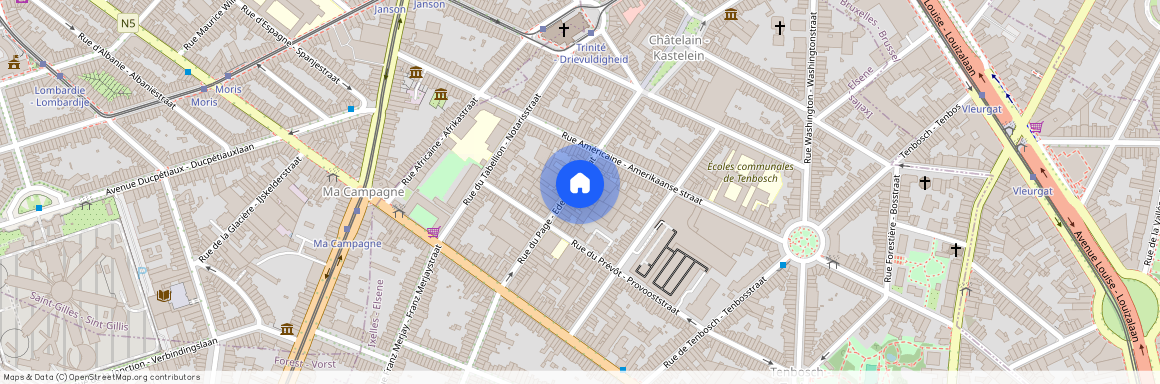 Rue du Page, 54, 1050, Ixelles