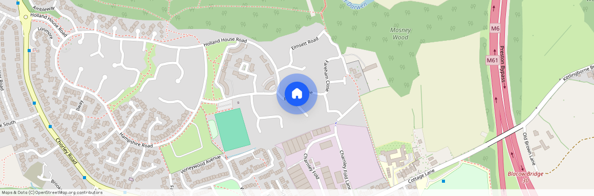 Fareham Close, Walton-Le-Dale, Preston