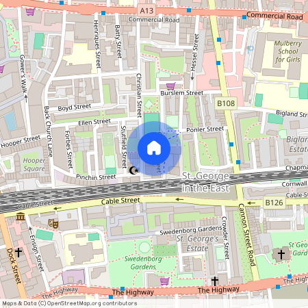 Christian Street, Aldgate East, E1, London