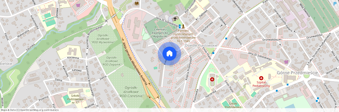 Osiedle Piastowskie, Bielsko-Biała, śląskie