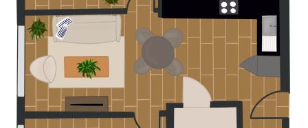 Apartment Type B3E Urban Mid-century - Photo 1