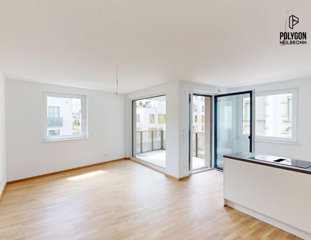 Erstbezug! Helle 2-Zimmer-Wohnung mit großzügiger Loggia - Foto 1