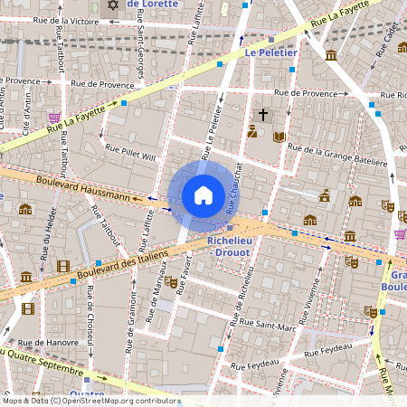 Appartement à louer boulevard Haussmann, Paris 8ème