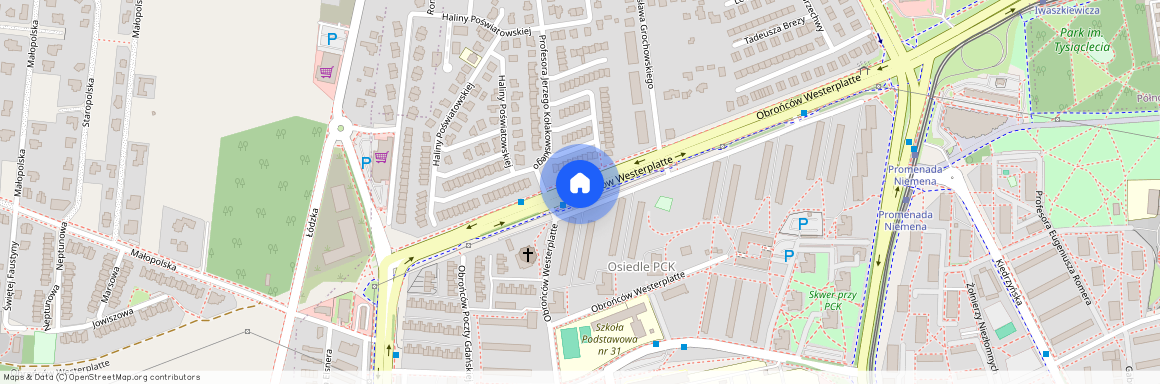 ul. Obrońców Westerplatte, Tysiąclecie, Częstochowa, śląskie