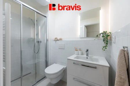 Pronájem bytu 1+kk, ulice Příkop, novostavba, klimatizace - Fotografie 3