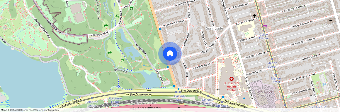 95 Parkside Drive Unit# Rear, Toronto