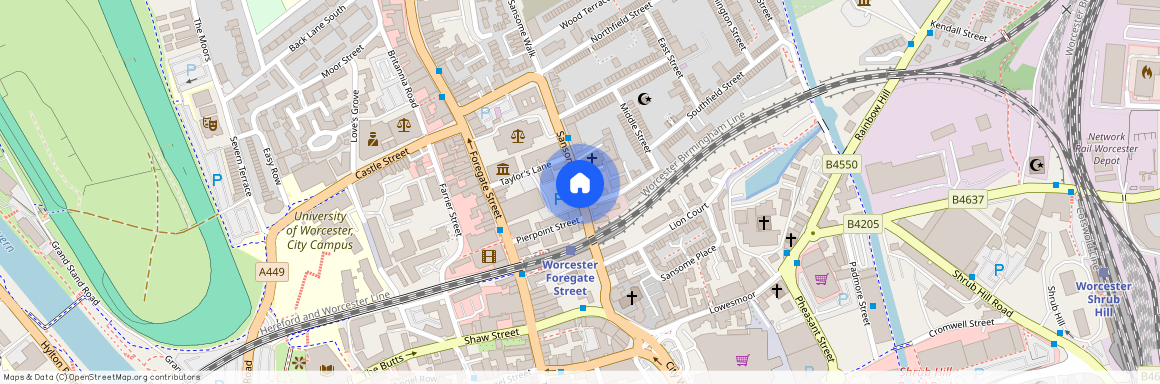 Sansome Walk, Worcester, Worcestershire, WR1