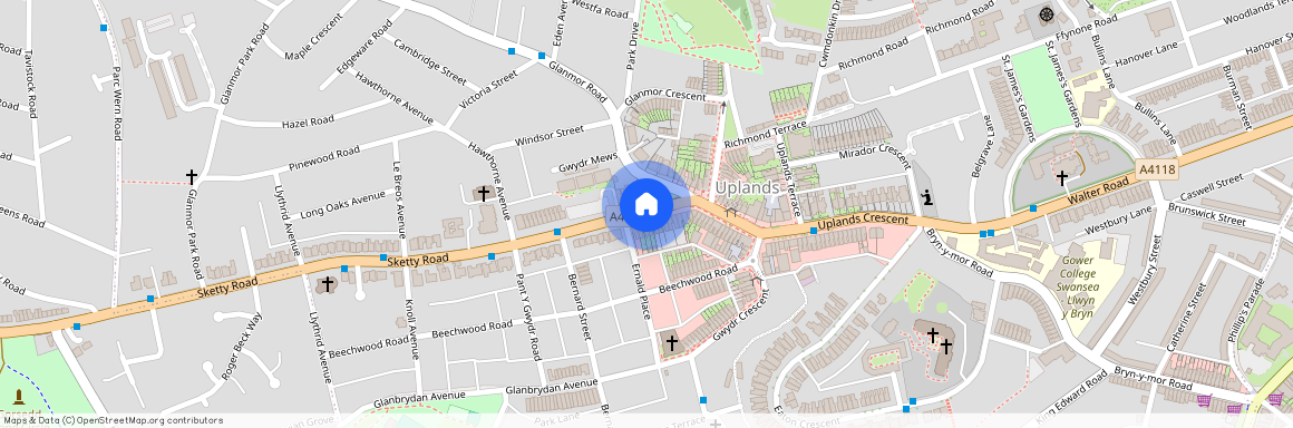 Flat A, Sketty Road, Uplands, Swansea. SA2 0EU