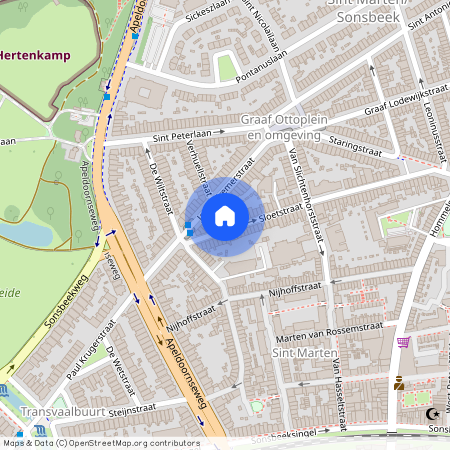 Graaf Ottoplein e.o., 6821 CZ, Sloetstraat, Arnhem