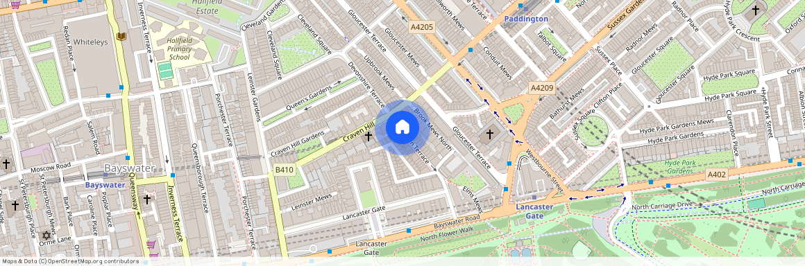 Craven Terrace, Hyde Park, Paddington, London