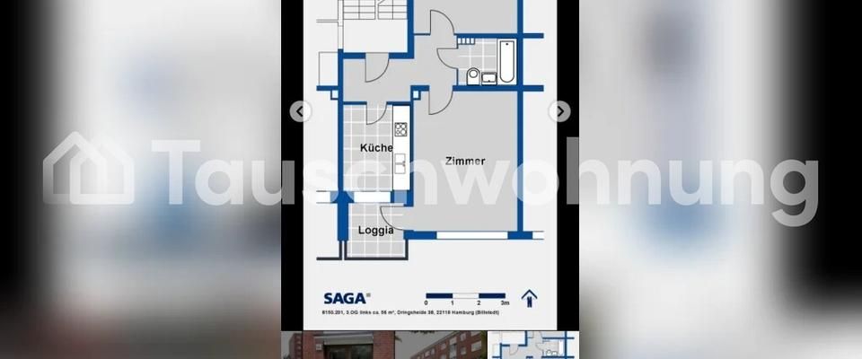 TAUSCHWOHNUNG 2 Zimmer Wohnung (500 EUR warm) - Foto 1