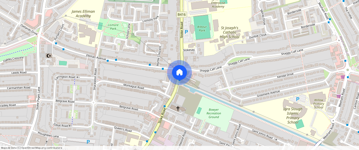 Stoke Road, Slough, Berkshire, SL2