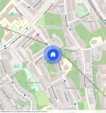 Tobaksvägen **, Hökarängen