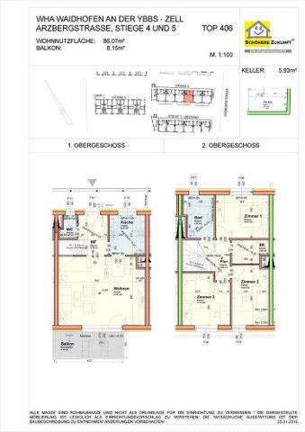 Maisonettewohnung mit 4 Zimmern und Freifläche - Photo 4