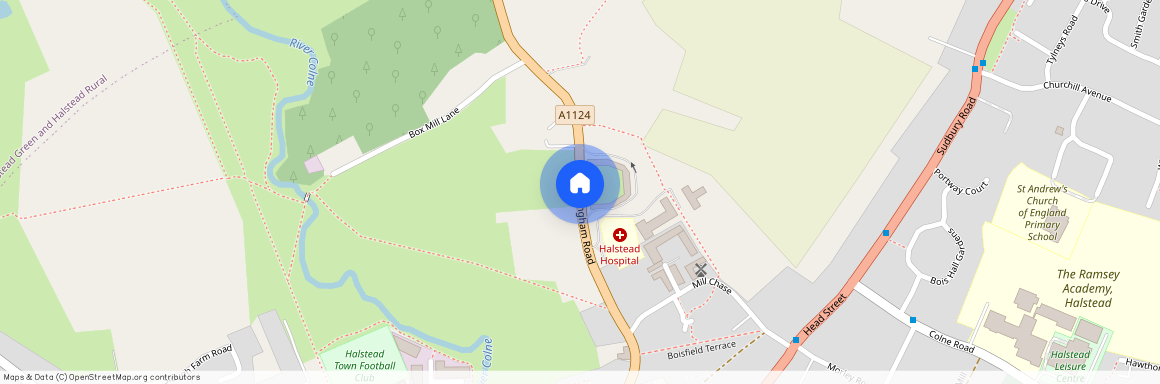 Hedingham Road, Halstead