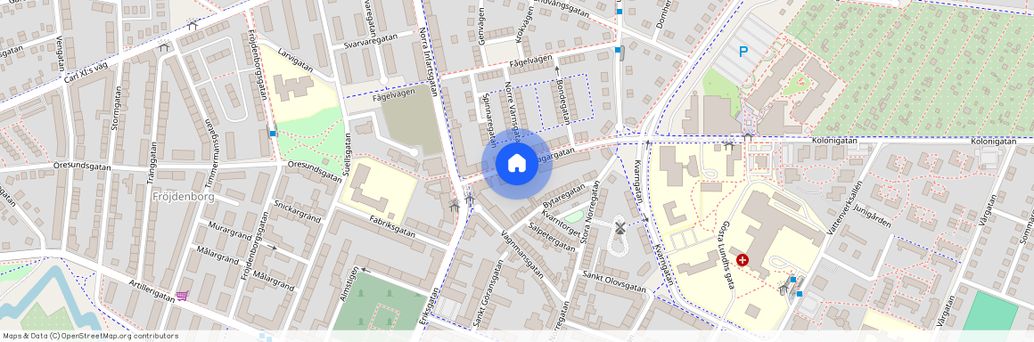 EGNA HEMS OMRÅDET, Landskrona, Skåne, Repslagargatan 19