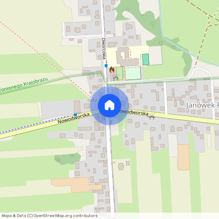 Janówek Pierwszy, Wieliszew, legionowski, mazowieckie