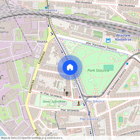 pl. Stanisława Staszica, Nadodrze, Śródmieście, Wrocław, dolnośląskie