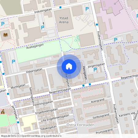 Ystad, Skåne, Oskarsgatan 22 B