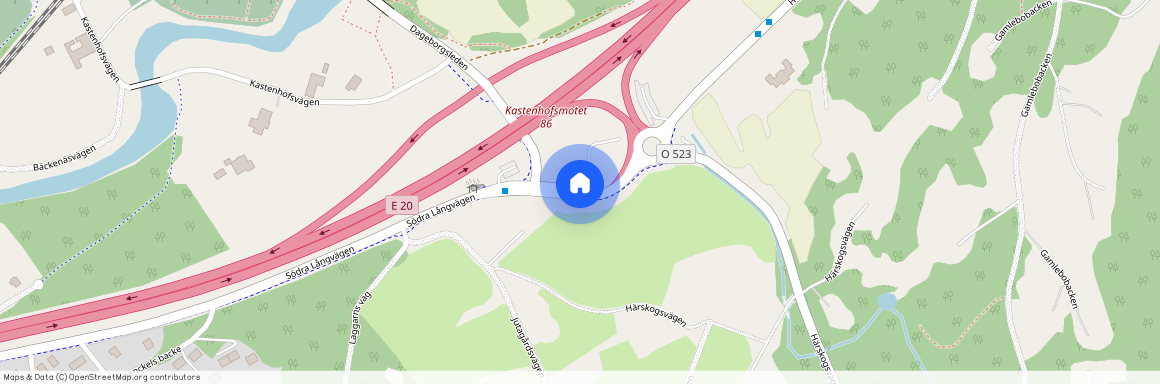 Södra Långvägen, Lerum