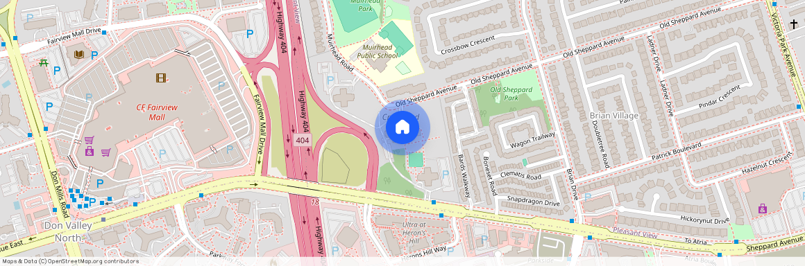 5 Old Sheppard Ave Avenue #1104, Toronto, Pleasant View