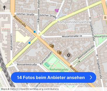 Schön möbliertes Apartment mit Balkon im Rathenauviertel - Foto 1