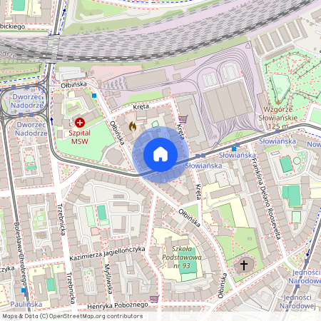 ul. Słowiańska, Nadodrze, Śródmieście, Wrocław, dolnośląskie