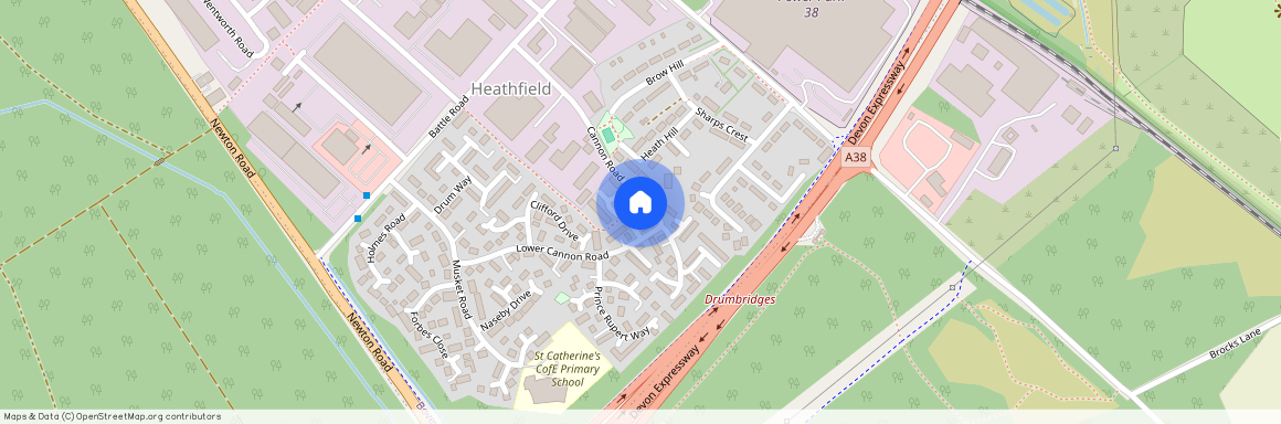 Cannon Road, Heathfield, TQ12