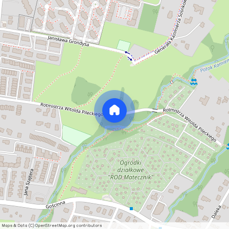 ul. Rotmistrza Witolda Pileckiego, Kamienica, Bielsko-Biała, śląskie