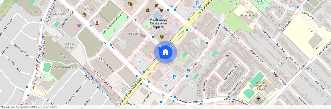 448 Burnhamthorpe Road W #312, Mississauga, City Centre