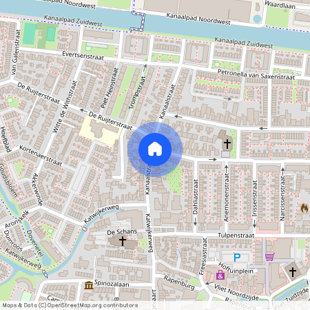 De Hoek, 2231 KA, Kanaalstraat, Rijnsburg