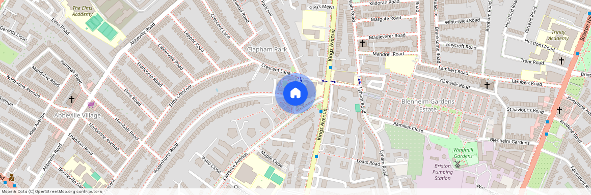 Crescent Court, Park Hill, London, SW4