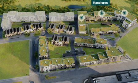 Egedal Stationsby - Dejlig 3-værelses lejebolig med privat terrasse og fantastisk grøn udsigt - Photo 4