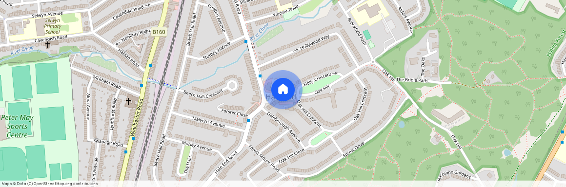 Oak Hill, Woodford Green, Essex. IG8 9PE