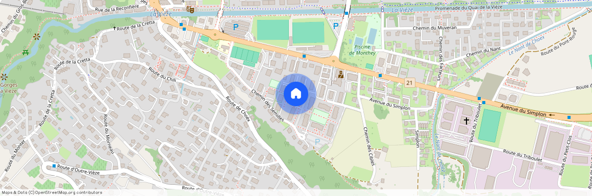 Chemin des Semilles 13a, 1870 Monthey